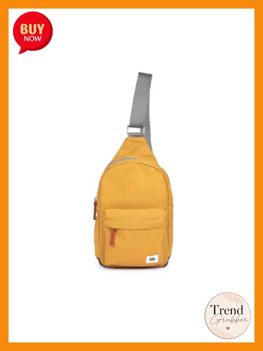Weatherproof Nylon Sling Crossbody Travel Bag Unisex